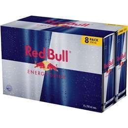 Red Bull Energy Drink Cans