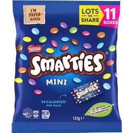 Nestle Smarties Milk Choc Mini Boxes