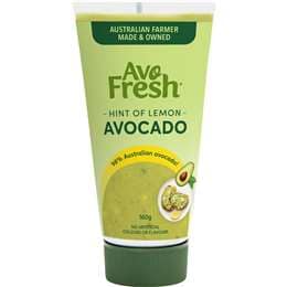 Avofresh Avocado Hint Of Lemon Tube Hint Of Lemon