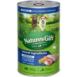 Nature's Gift Adult Wet Dog Food Tin Chicken Casserole