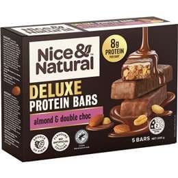 Nice & Natural Deluxe Protein Bars Almond & Double Choc