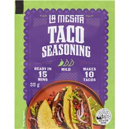 La Mesita Taco Seasoning Mild