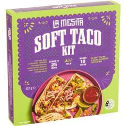 La Mesita Soft Taco Kit