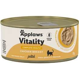 Applaws Vitality Cat Food Pate Chicken Breast