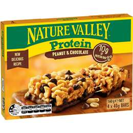 Nature Valley Protein Bars Peanut & Chocolate