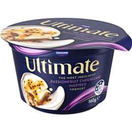 Ultimate Yoghurt Passionfruit Cheesecake