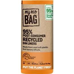 My Eco Bag Recycled Bin Liners Medium