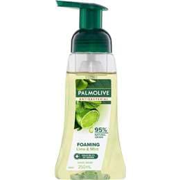 Palmolive Foaming Liquid Hand Wash Antibacterial Soap Pump Lime