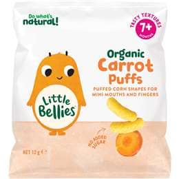 Little Bellies Organic Carrot Puffs