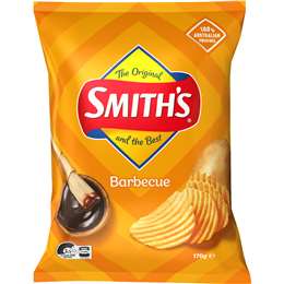 Smith's Crinkle Cut Potato Chips Barbecue