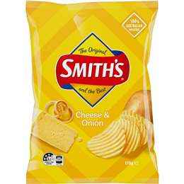Smith's Crinkle Cut Potato Chips Cheese & Onion