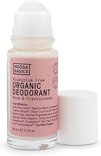 Noosa Basics Rose and Frankincense Organic Deodorant Roll On 50 ml