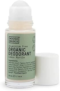 Noosa Basics Lemon Myrtle Organic Deodorant Roll On 50 ml