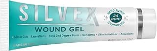 Be Smart Get Prepared Silvex Wound Gel, Transparent, No Flavor, 0.5 Fl Oz
