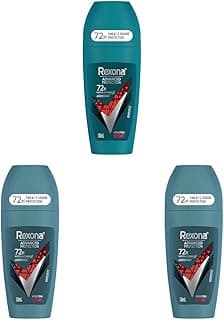 Rexona Men Advanced Protection Sport Antibacterial Antiperspirant Roll On 50 ml (Pack of 3)