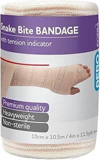 AEROFORM Snake, Spider Bite Bandage with Indicator, pressure immobilisation with printed tension indicators and heavywei