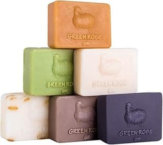 Natural Bar Soap 6 PCS Gift Set - Organic Ingredients & Essential Oils - Spa Gifts for Women & Men, Body Wash Soap Bar &