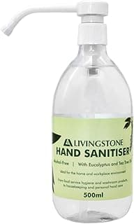 Livingstone Alcohol-Free Hand Sanitiser with Dispenser Pump 500mL
