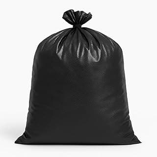 Extra Super Heavy Duty Garbage Bags – 1m x 1.2m – 70µm Thick Film – Tear & Puncture Resistant – Pack of 10 – Industrial 