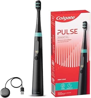 Colgate Pulse Essential Electric Toothbrush, 1 Pk, Deep Clean, Plaque Removal