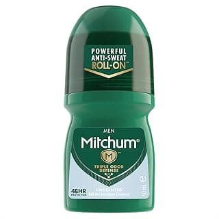 Mitchum Unscented Anti-Perspirant Roll-On Deodorant for Men 50 ml