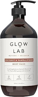 Glow Lab Coconut and Sandalwood Body Wash 900 ml