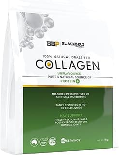 100% Natural Grass-Fed Collagen 1KG | Pure Protein Powder for Healthy Skin, Hair, Nails, Post-Exercise Recovery, and Joi