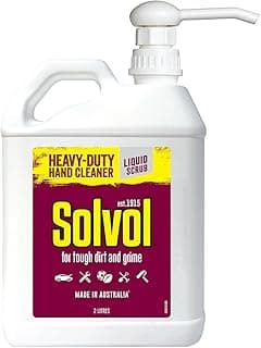Solvol Citrus Heavy Duty Hand Cleaner Liquid with Pump 2 Litre