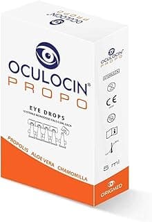 Sterile Solution with Propolis Aloe Vera CHAMOMILLA for Dry Eyes (10 MONODOSE Vials 0.5ML Each)