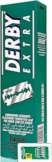 Derby Extra Double Edge Razor Blades, 100 Count