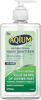 Ego Aqium Antibacterial Hand Sanitiser with Aloe Vera 375 ml