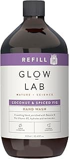 Glow Lab Coconut and Spiced Fig Hand Wash Refill 900 ml