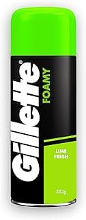 Gillette Shaving Foam Lime Fresh Value Pack 333 g