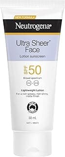 Neutrogena Ultra Sheer Face Lotion Sunscreen SPF50 88 ml