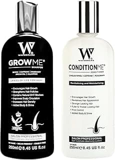 Hair Growth Shampoo and Conditioner by Watermans - Combo Pack - Best Hair Growth System for Women and Men