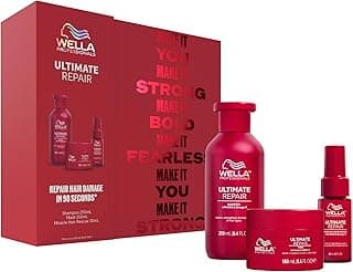 Wella Professionals Ultimate Repair Trio Set (Shampoo 250ml + Mask 150ml + Miracle Hair Rescue 30ml)