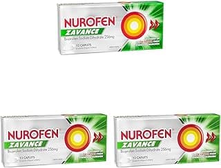 Nurofen Zavance Ibuprofen Pain Relief Caplets, Pack Of 36