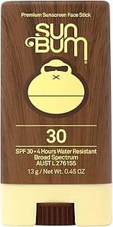 Sun Bum Original SPF 30 Sunscreen Face Stick - Broad Spectrum Moisturizing Roll-On UVA/UVB Protection with Vitamin E - V