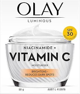 Olay Luminous Niacinamide + Vitamin C SPF 30 Brightening Moisturiser, 50 g
