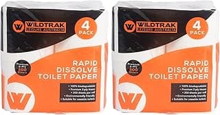 Wildtrak Rapid Dissolving Toilet Paper Roll (Pack of 8)