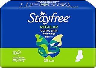 Stayfree Ultra Thin Regular Pads With Wings 20 Pack