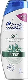 Head Shoulders Itchy Scalp Care Anti Dandruff 2-in-1 Shampoo and Conditioner With Eucalyptus Extract, 350ml ( Pack of 1)