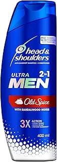 Head & Shoulders Ultra Men Old Spice, Mens 2 in 1 Anti Dandruff Shampoo and Conditioner 400ml