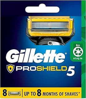 Gillette Fusion ProShield Razor Blades, 8 Count
