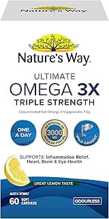 Nature's Way Ultimate Omega 3X Triple Strength 60 Capsules