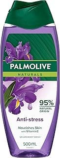 Palmolive Naturals Body Wash, 500mL, Anti-Stress with Ylang Ylang & Iris