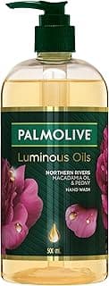 Palmolive Luminous Oils Hand Wash, Northern Rivers Macadamia Oil & Peony, 500mL Pump