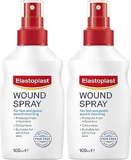 Elastoplast Wound Spray 100ml | Antiseptic Wound Healing Ointment | Protects Against Infection | Fast & Gentle Wound Cle