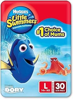 HUGGIES Little Swimmers Swim Nappy Large (14+kg) 30 Count