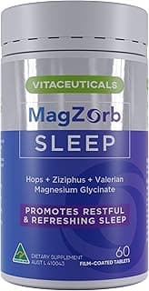 Vitaceuticals Magzorb Magnesium Sleep Supplement - MagZorb Sleep contains a gentle, well-absorbed form of magnesium (mag